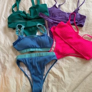 NEW Bundle of 4 Shein Bikini Sets